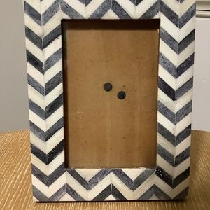 Two’s Company Herringbone Picture Frame